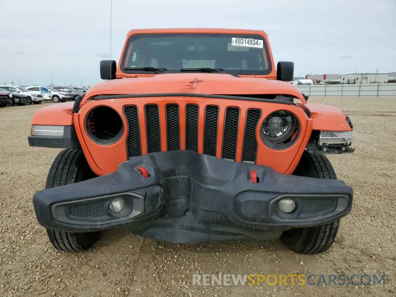 5 fotografías del automóvil dañado 1C4HJXFG5KW594789 JEEP WRANGLER 2019