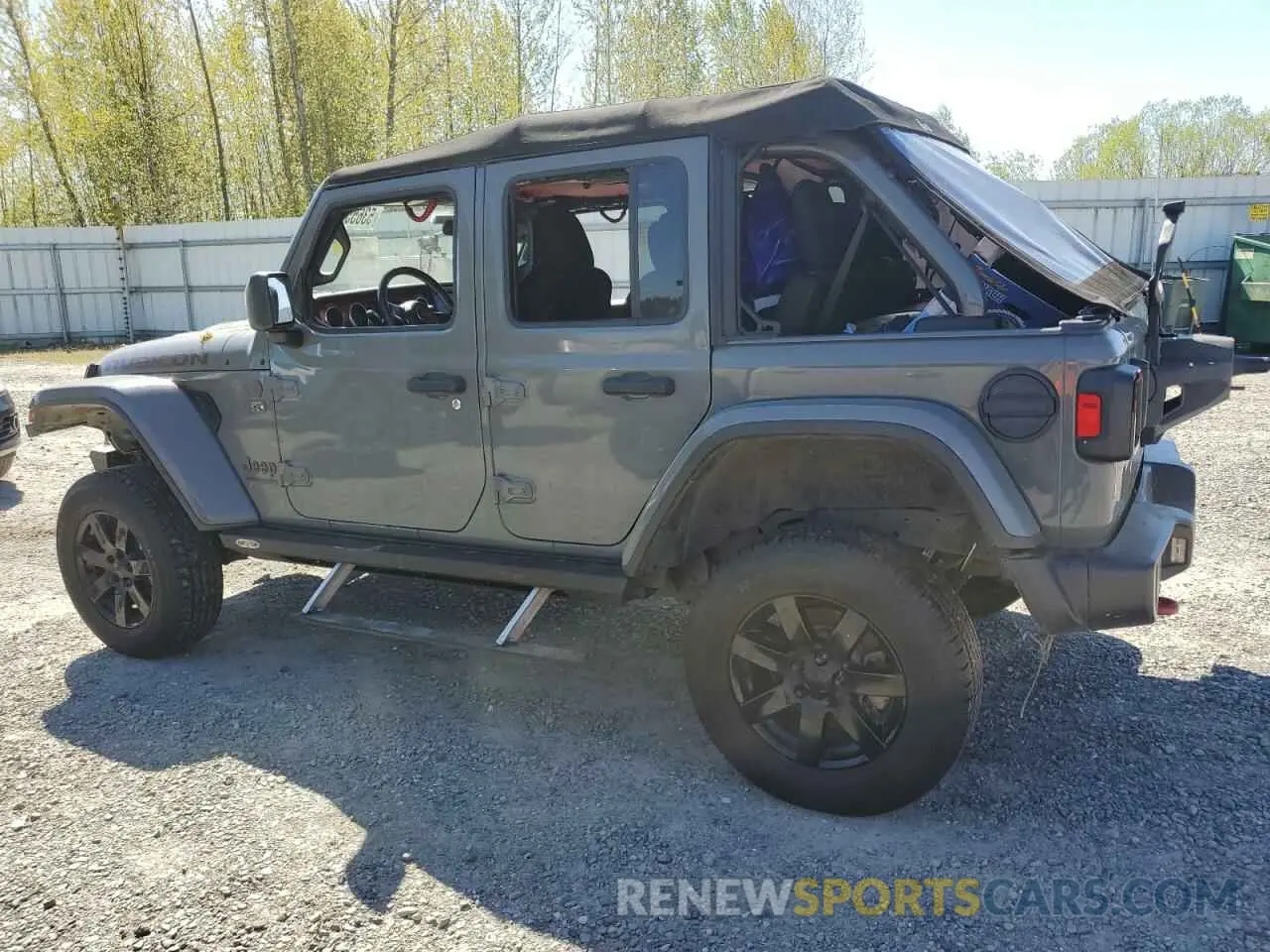 2 fotografías del automóvil dañado 1C4HJXFG8KW615070 JEEP WRANGLER 2019