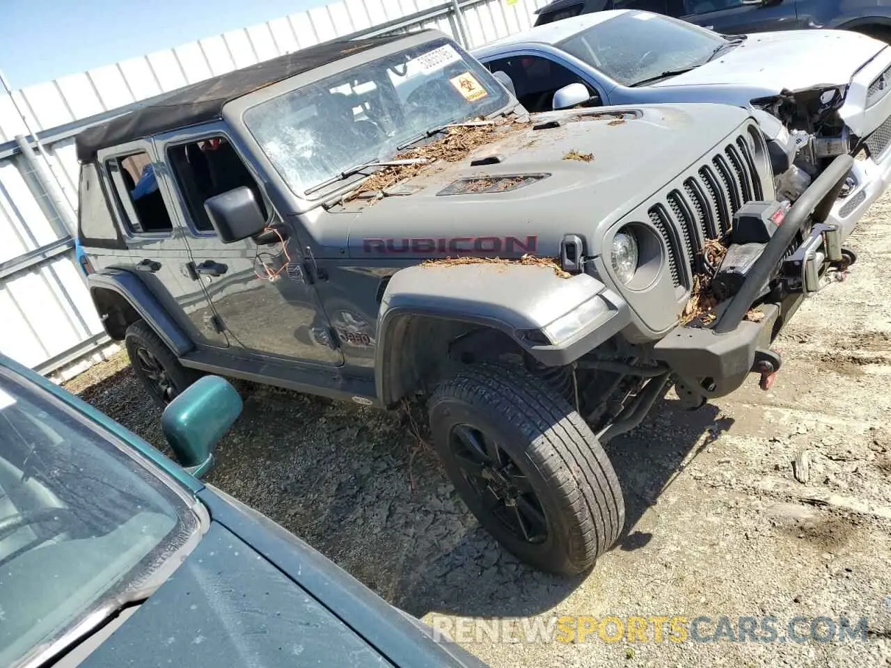 4 fotografías del automóvil dañado 1C4HJXFG8KW615070 JEEP WRANGLER 2019