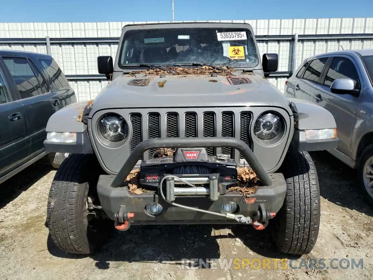 5 fotografías del automóvil dañado 1C4HJXFG8KW615070 JEEP WRANGLER 2019