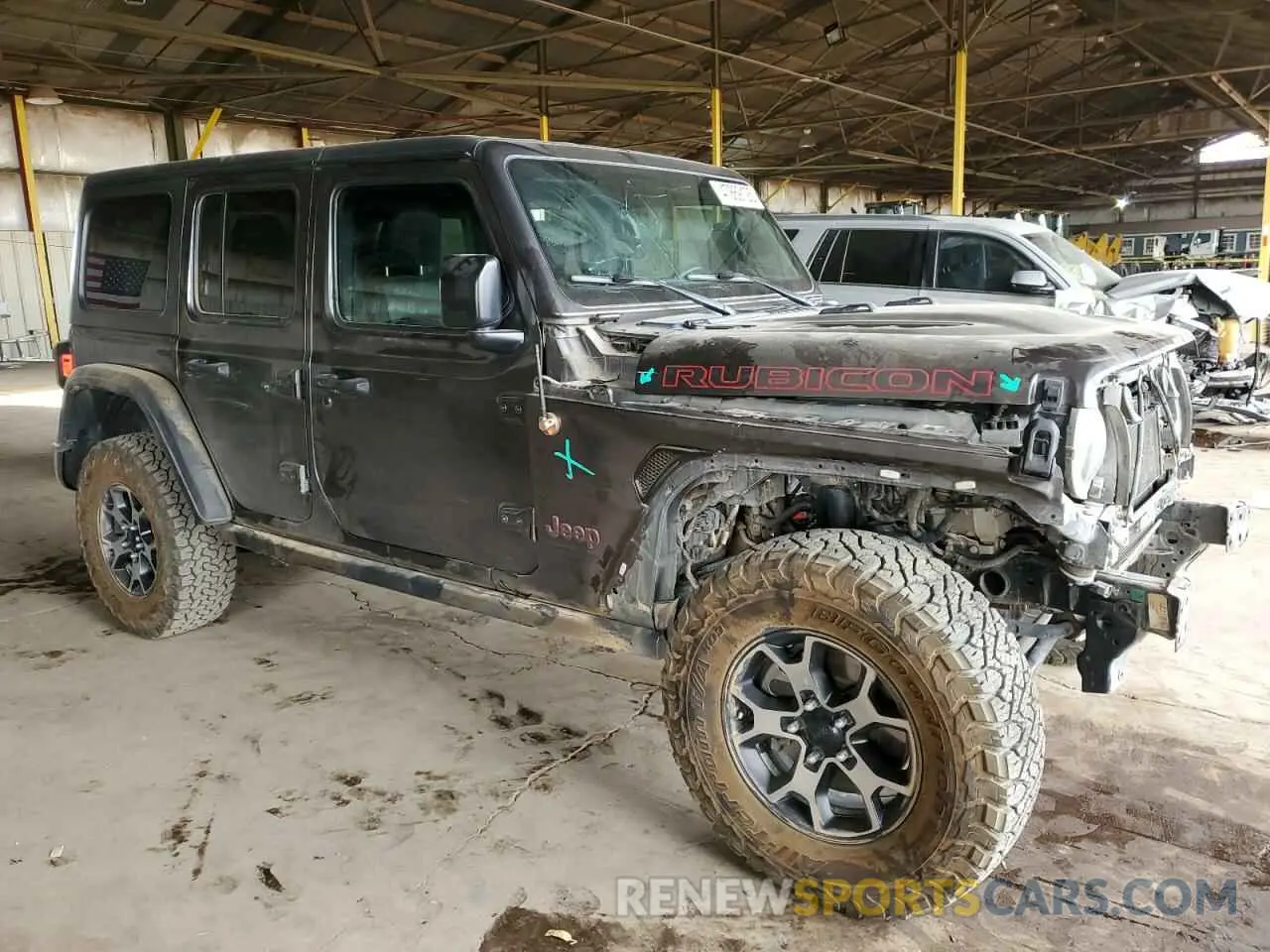 4 fotografías del automóvil dañado 1C4HJXFN1KW519098 JEEP WRANGLER 2019
