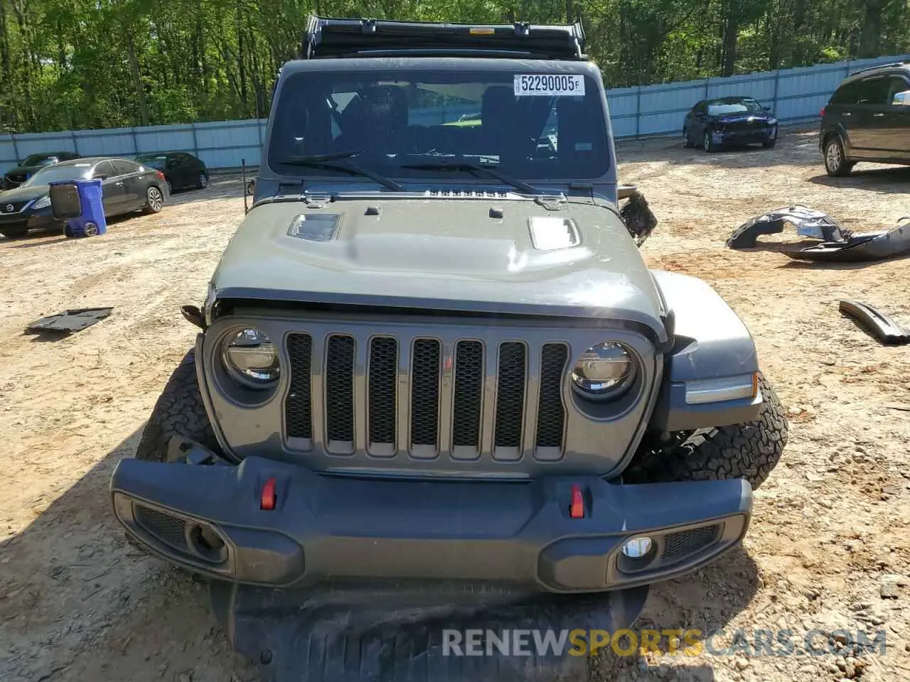5 fotografías del automóvil dañado 1C4HJXFN9KW507281 JEEP WRANGLER 2019
