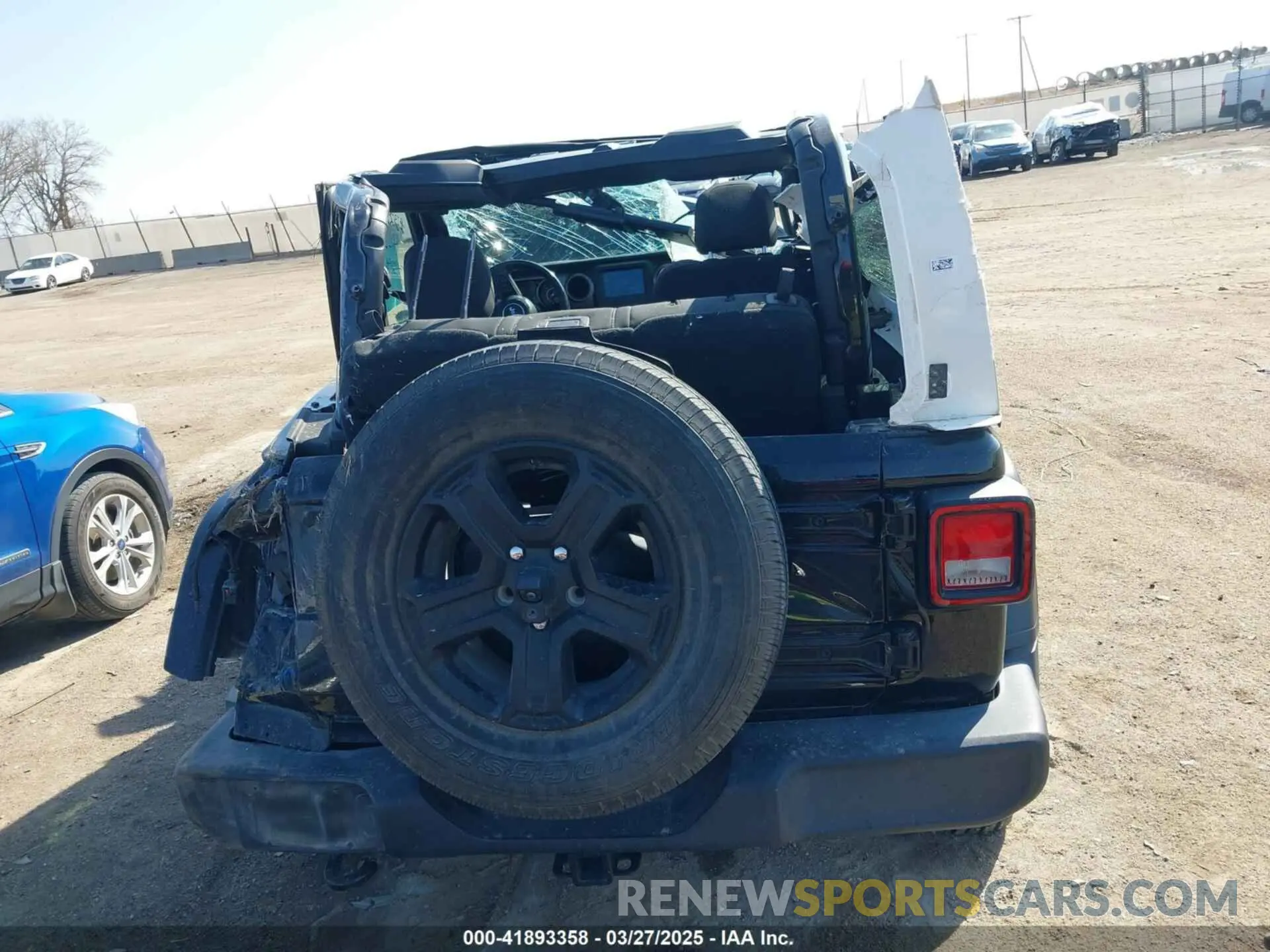 17 fotografías del automóvil dañado 1C4GJXAG0LW276017 JEEP WRANGLER 2020