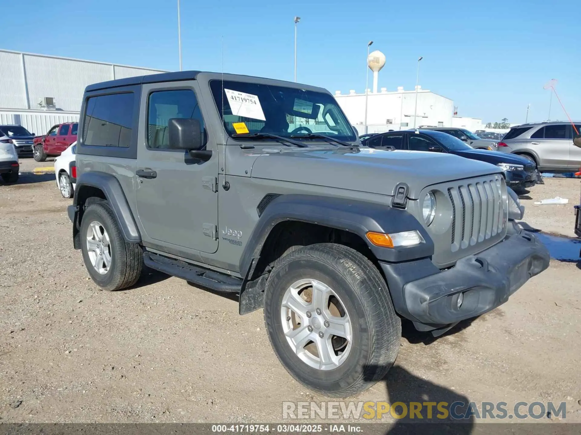 1 fotografías del automóvil dañado 1C4GJXAG4LW164787 JEEP WRANGLER 2020