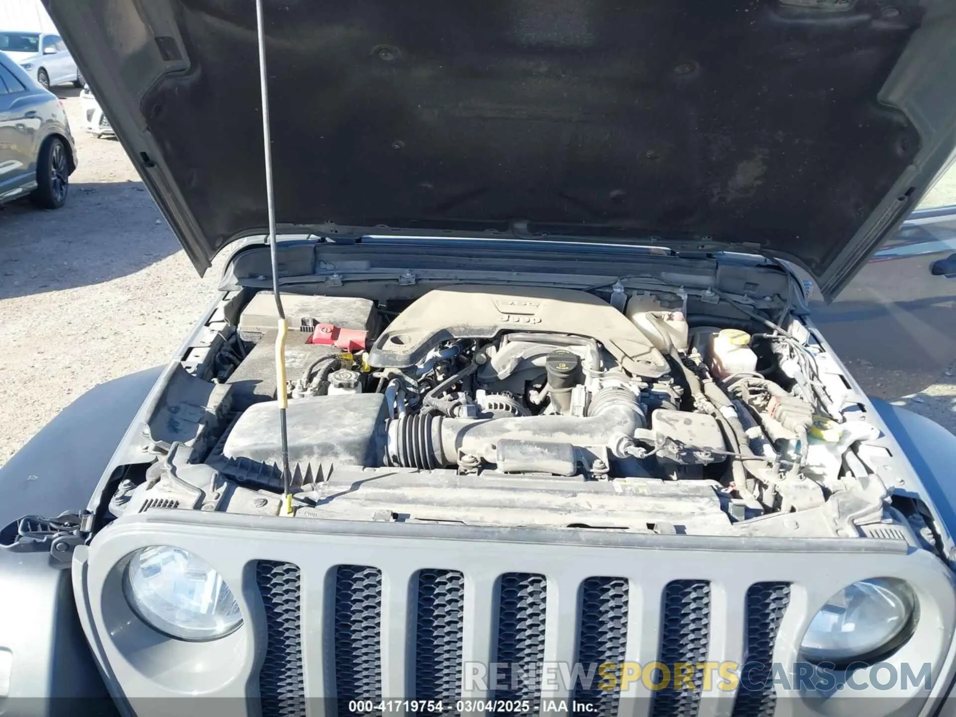 10 fotografías del automóvil dañado 1C4GJXAG4LW164787 JEEP WRANGLER 2020