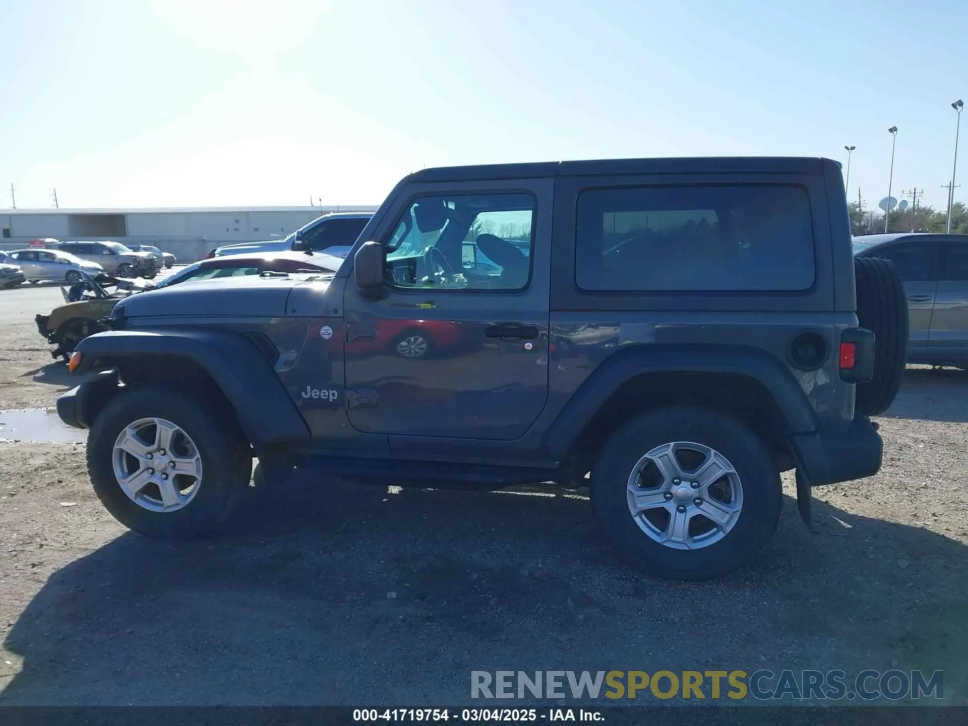 14 fotografías del automóvil dañado 1C4GJXAG4LW164787 JEEP WRANGLER 2020