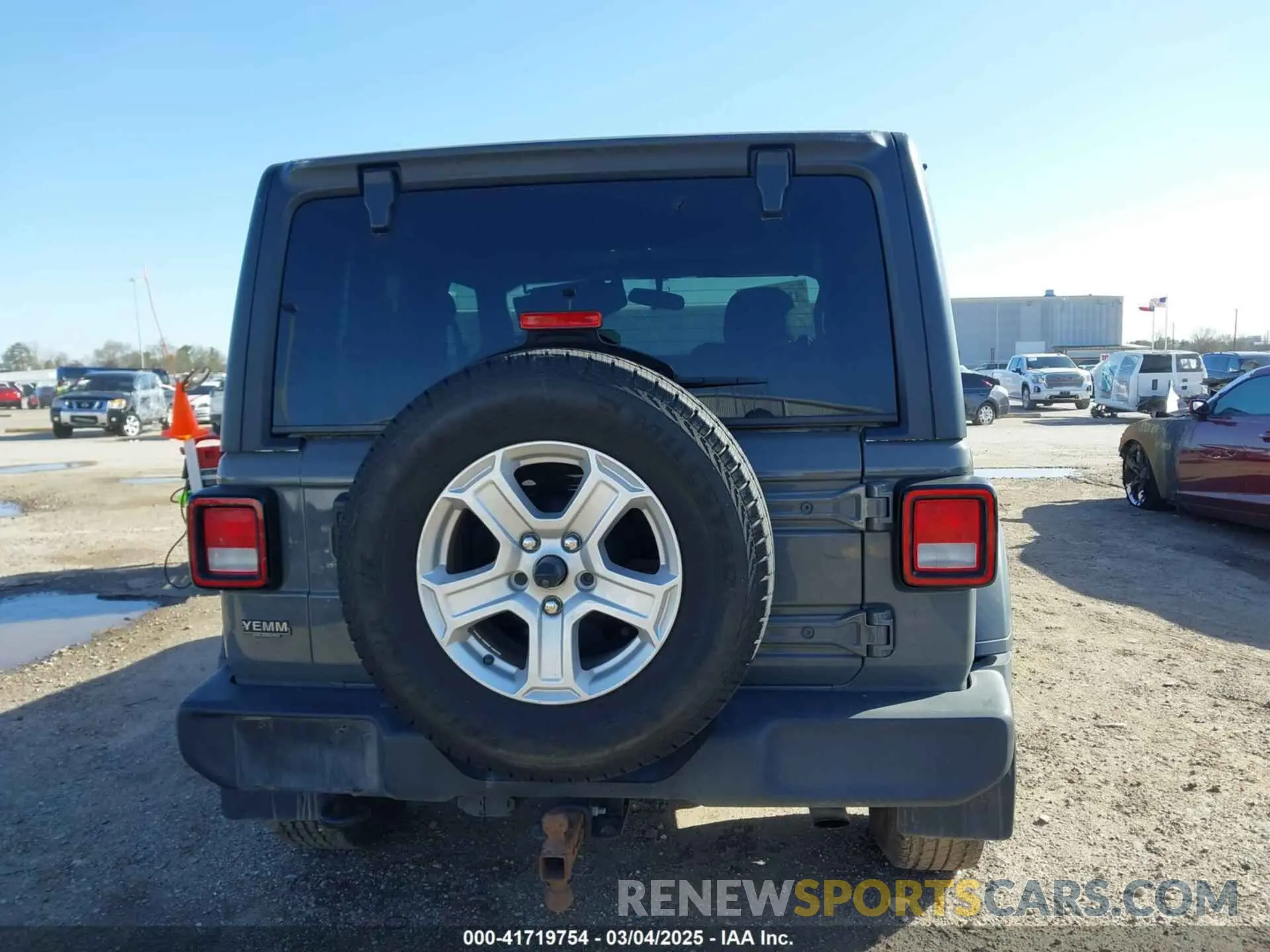 16 fotografías del automóvil dañado 1C4GJXAG4LW164787 JEEP WRANGLER 2020