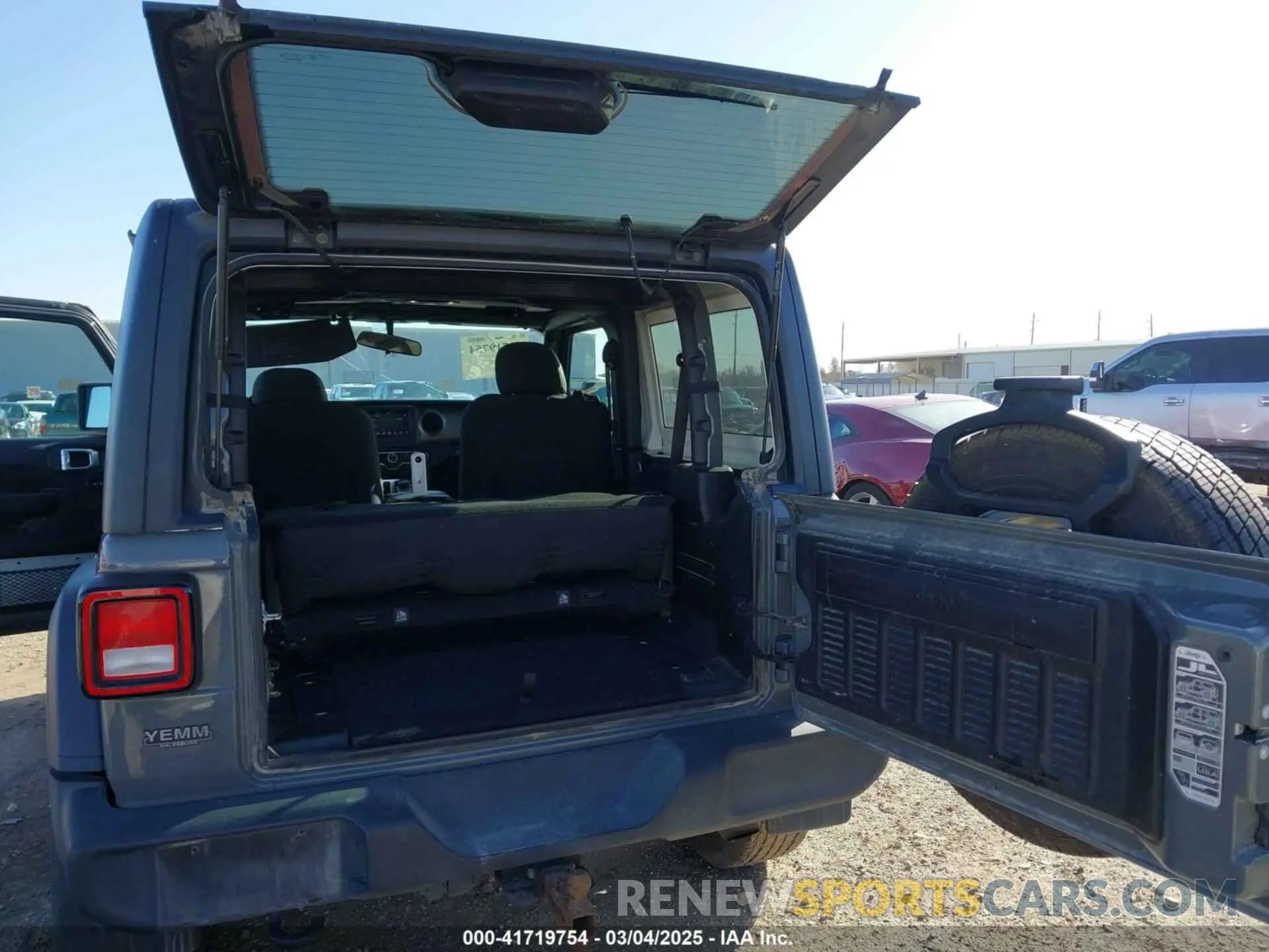 17 fotografías del automóvil dañado 1C4GJXAG4LW164787 JEEP WRANGLER 2020