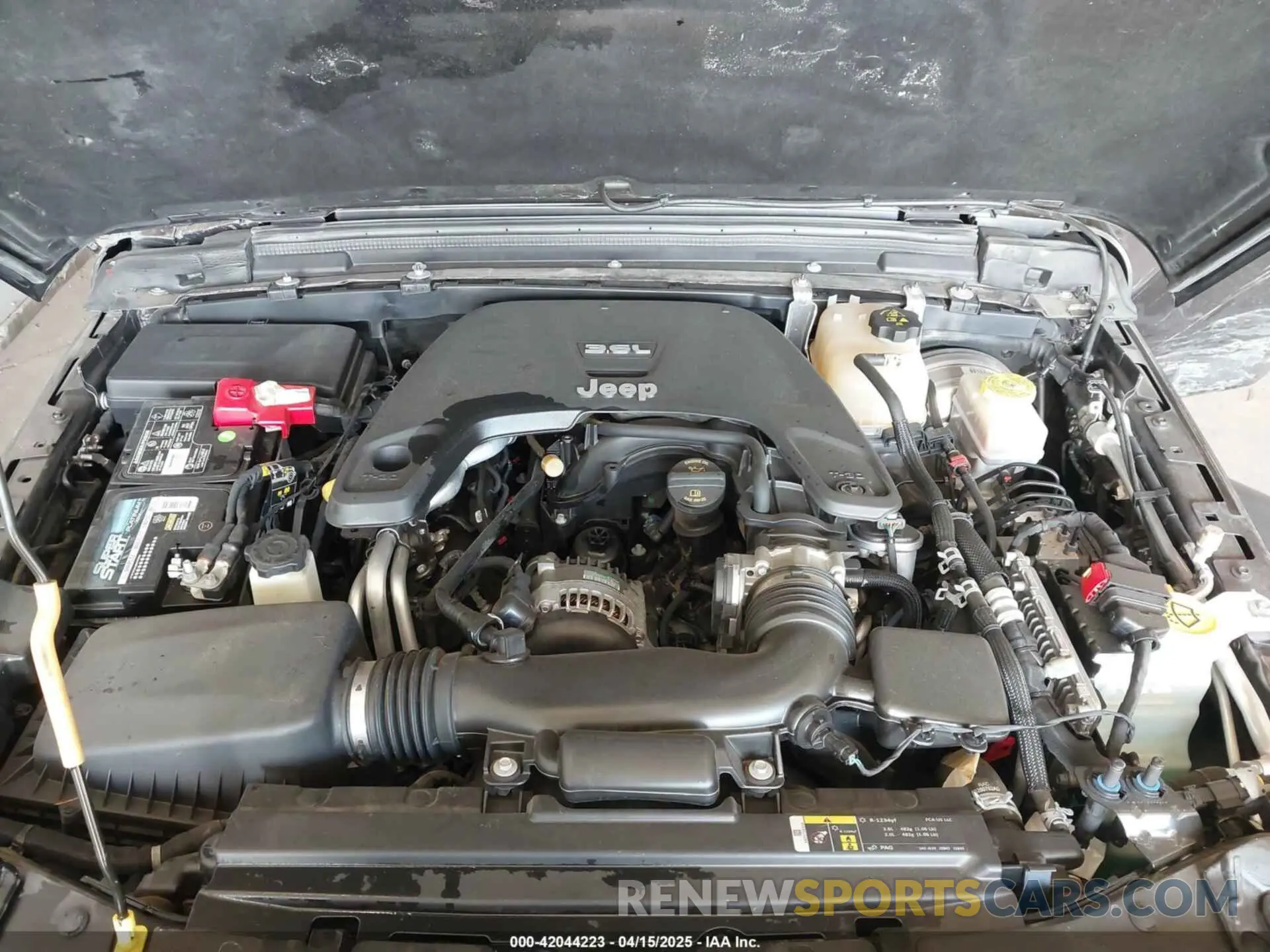 10 fotografías del automóvil dañado 1C4GJXAG4LW237057 JEEP WRANGLER 2020