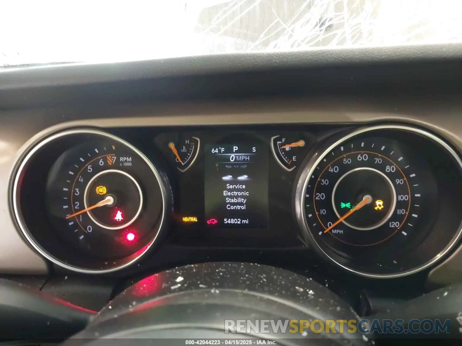 7 fotografías del automóvil dañado 1C4GJXAG4LW237057 JEEP WRANGLER 2020