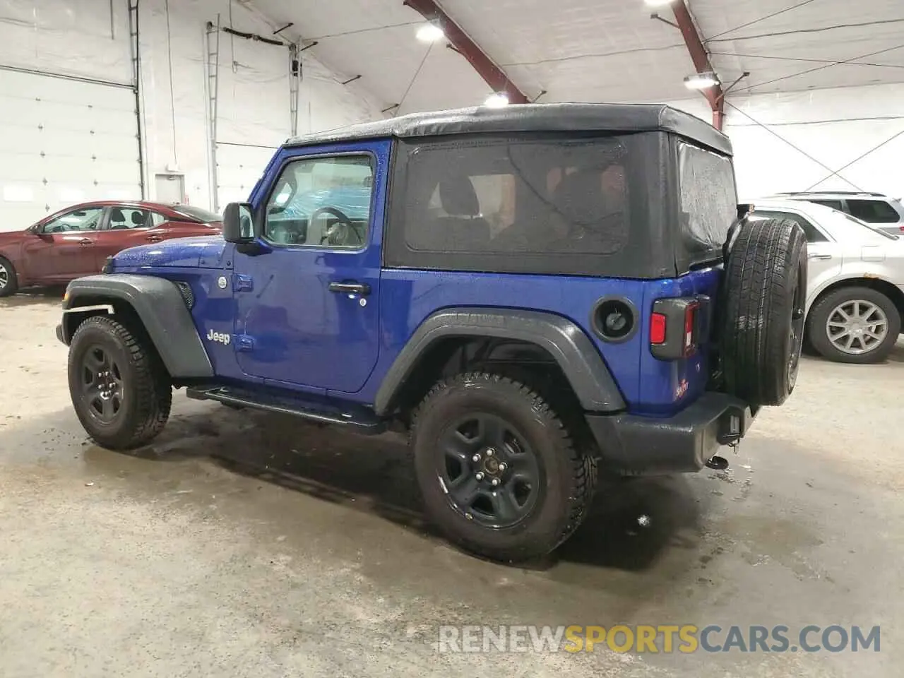 2 fotografías del automóvil dañado 1C4GJXAG6LW143312 JEEP WRANGLER 2020
