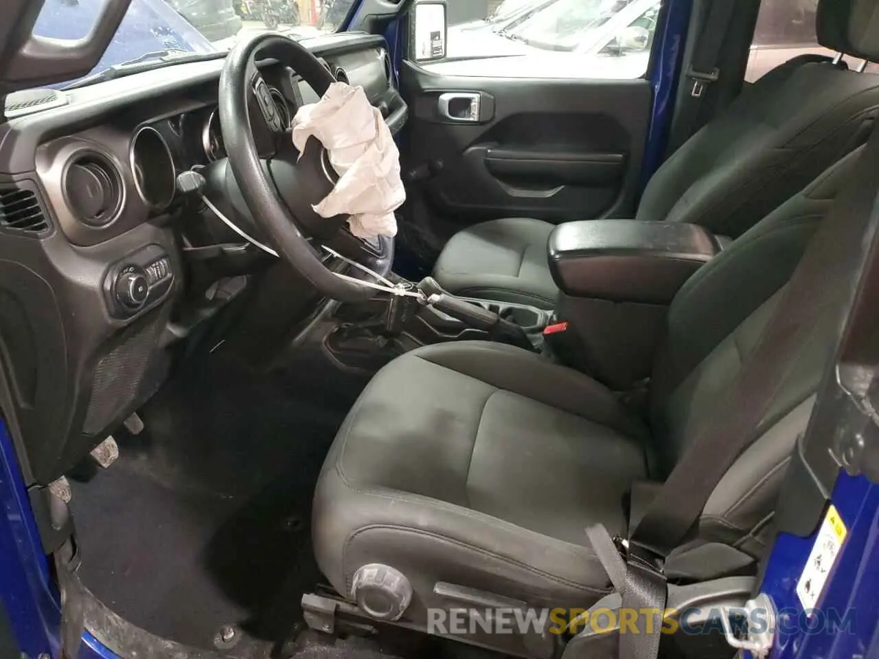 7 fotografías del automóvil dañado 1C4GJXAG6LW143312 JEEP WRANGLER 2020