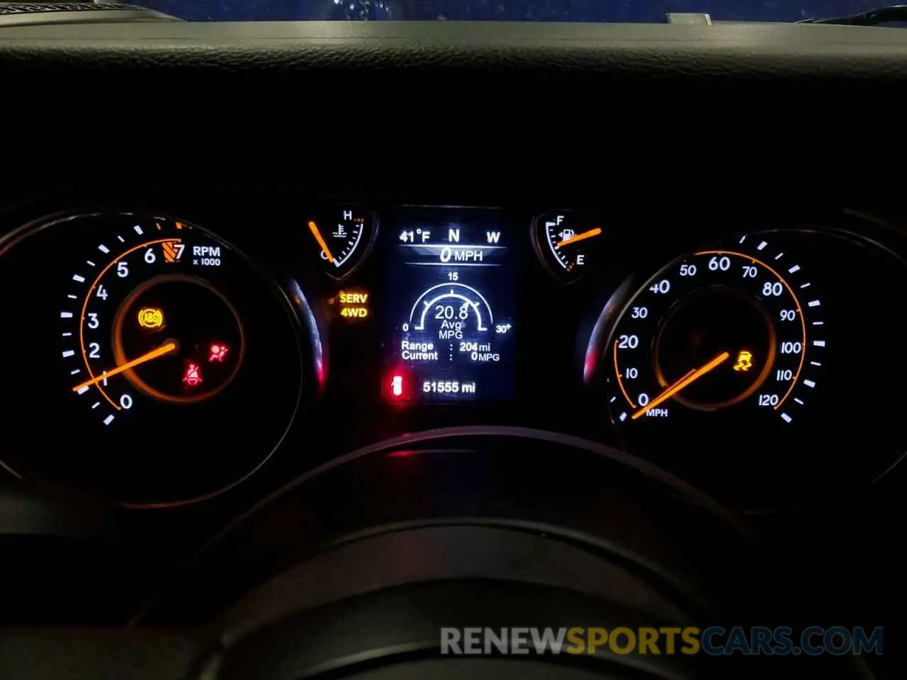 9 fotografías del automóvil dañado 1C4GJXAG6LW143312 JEEP WRANGLER 2020