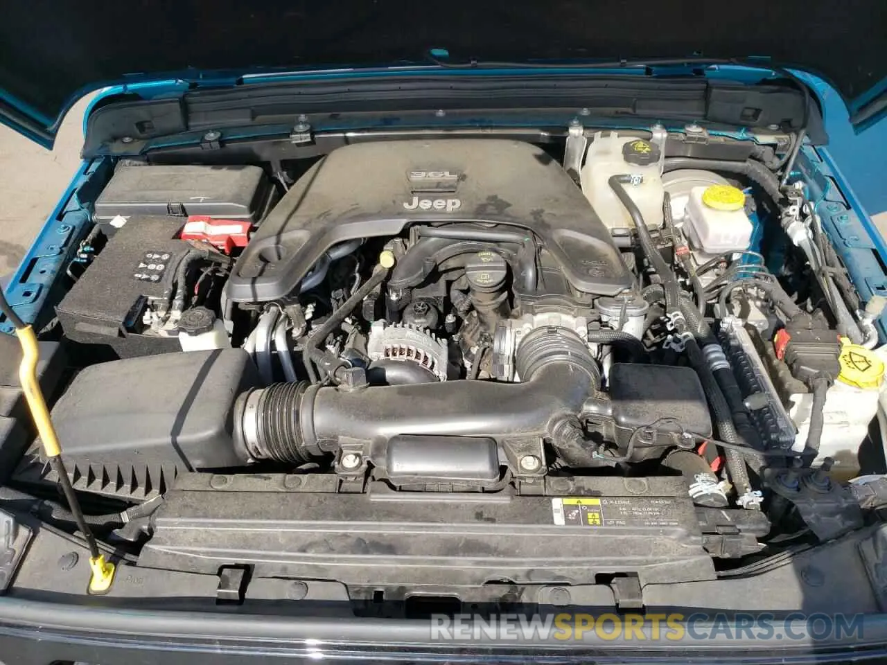 11 fotografías del automóvil dañado 1C4GJXAG7LW260669 JEEP WRANGLER 2020