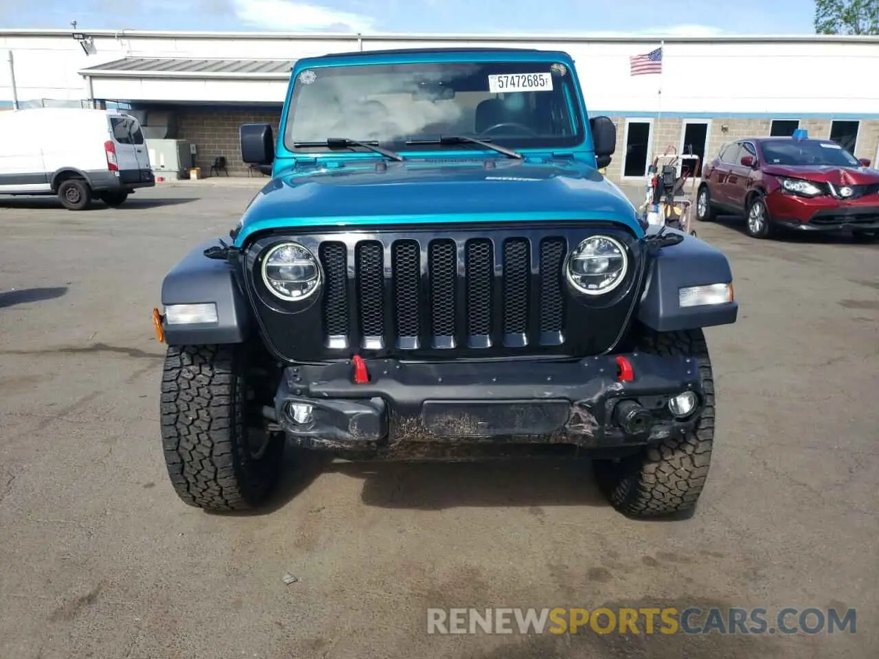 5 fotografías del automóvil dañado 1C4GJXAG7LW260669 JEEP WRANGLER 2020