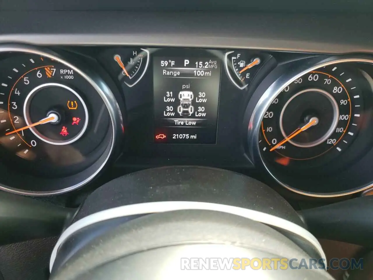 9 fotografías del automóvil dañado 1C4GJXAG7LW260669 JEEP WRANGLER 2020