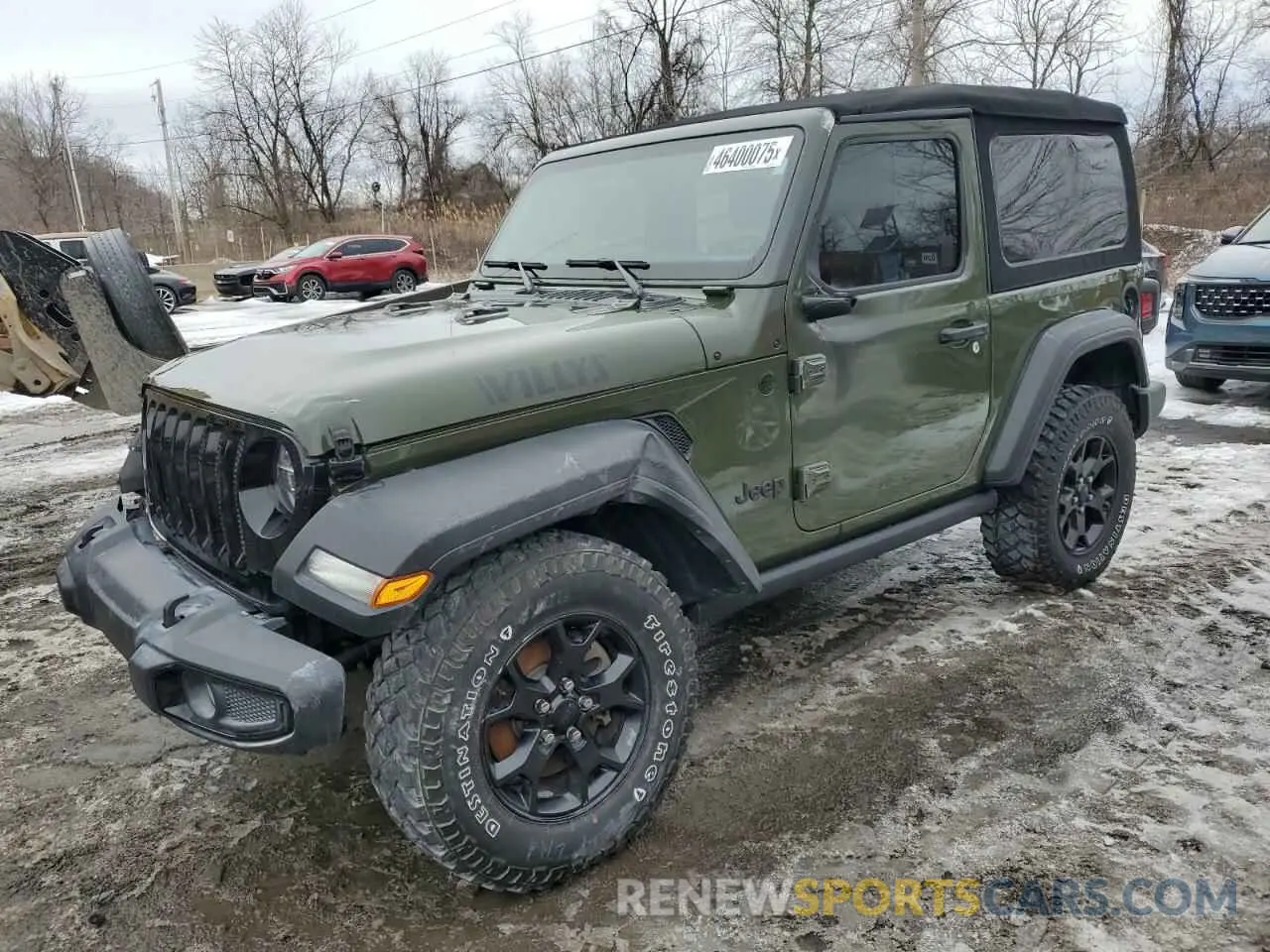 1 fotografías del automóvil dañado 1C4GJXAG8LW285550 JEEP WRANGLER 2020