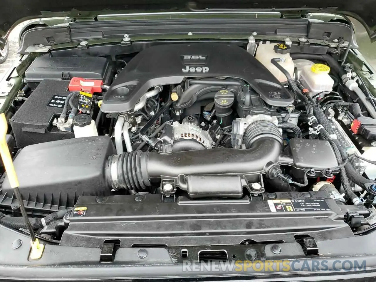 11 fotografías del automóvil dañado 1C4GJXAG8LW285550 JEEP WRANGLER 2020
