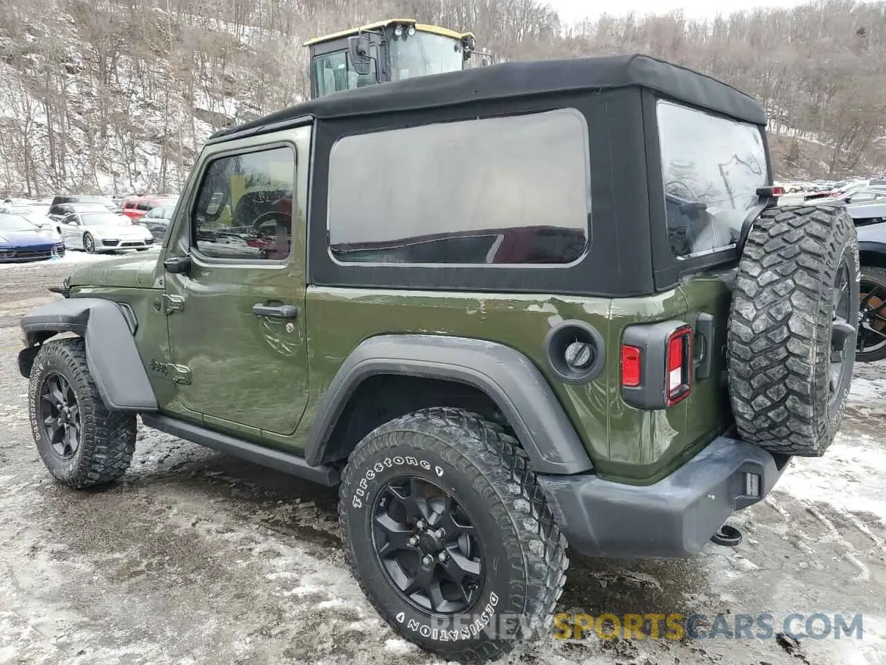 2 fotografías del automóvil dañado 1C4GJXAG8LW285550 JEEP WRANGLER 2020