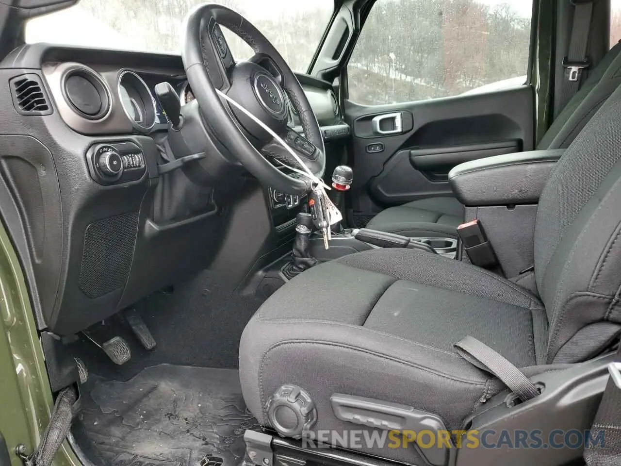7 fotografías del automóvil dañado 1C4GJXAG8LW285550 JEEP WRANGLER 2020