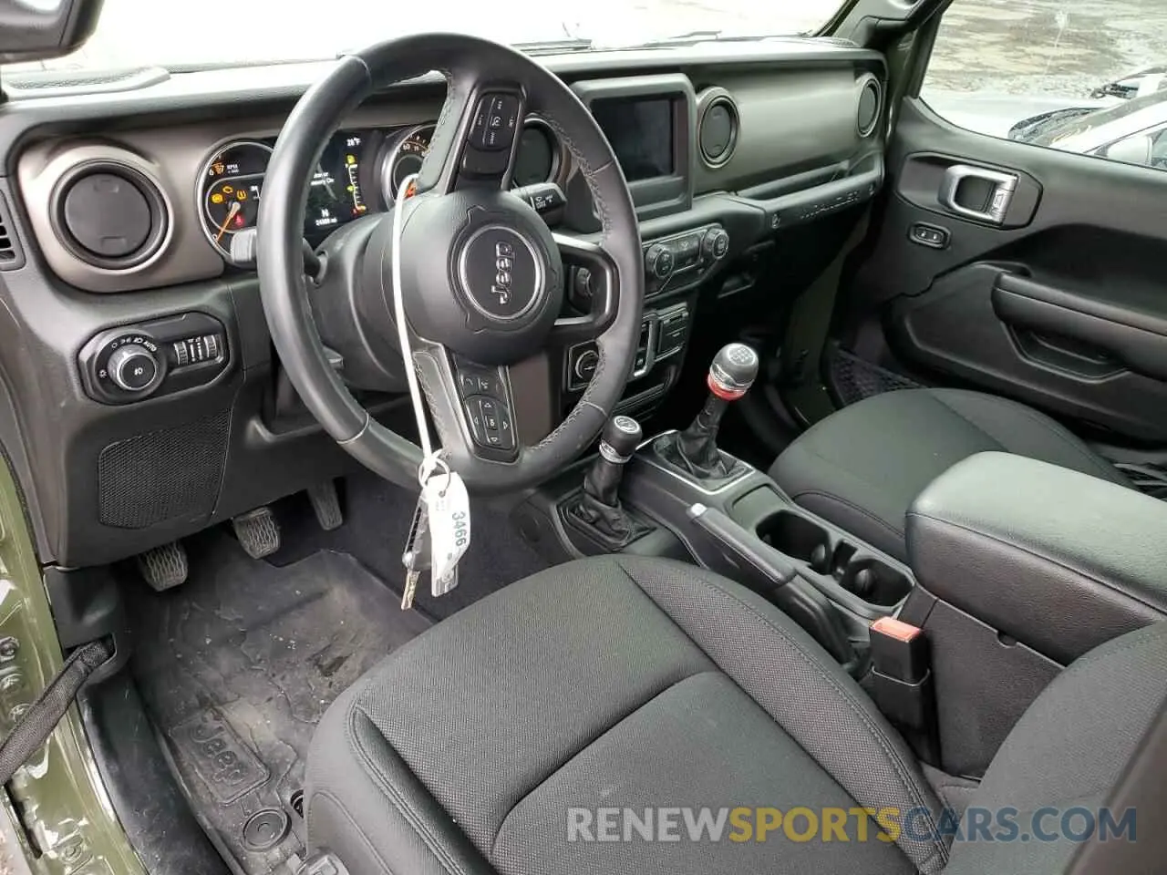 8 fotografías del automóvil dañado 1C4GJXAG8LW285550 JEEP WRANGLER 2020