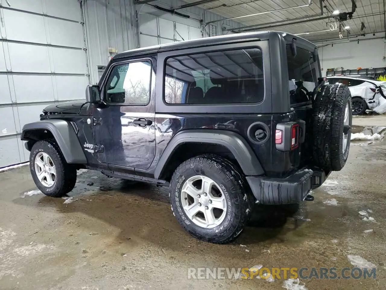 2 fotografías del automóvil dañado 1C4GJXAN0LW131400 JEEP WRANGLER 2020