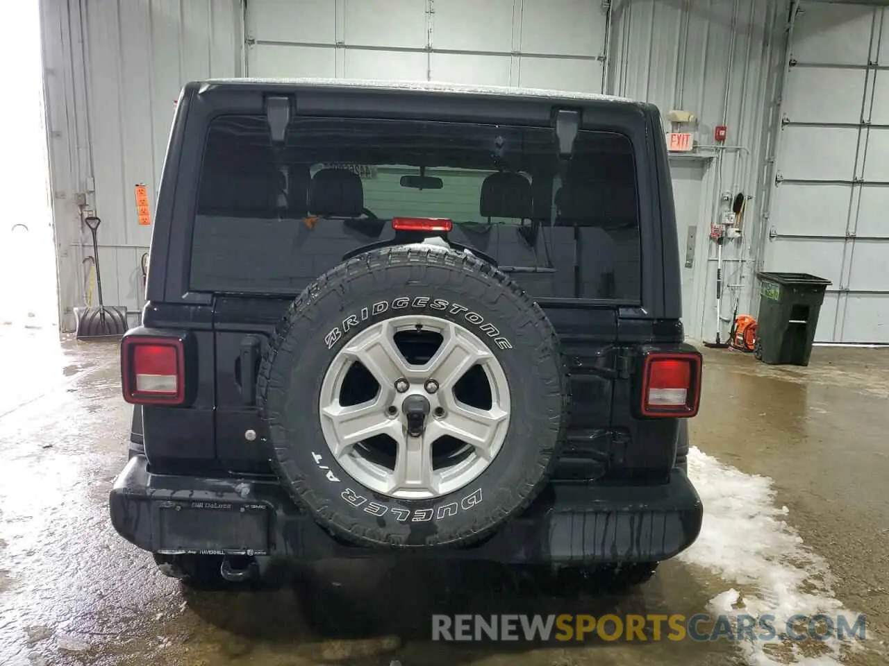 6 fotografías del automóvil dañado 1C4GJXAN0LW131400 JEEP WRANGLER 2020