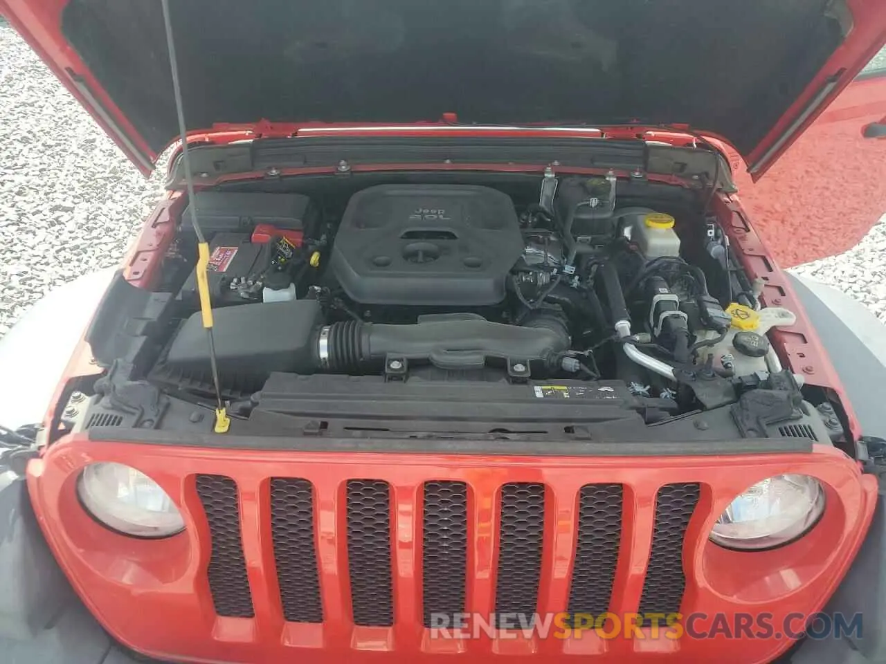 11 fotografías del automóvil dañado 1C4GJXAN0LW282320 JEEP WRANGLER 2020