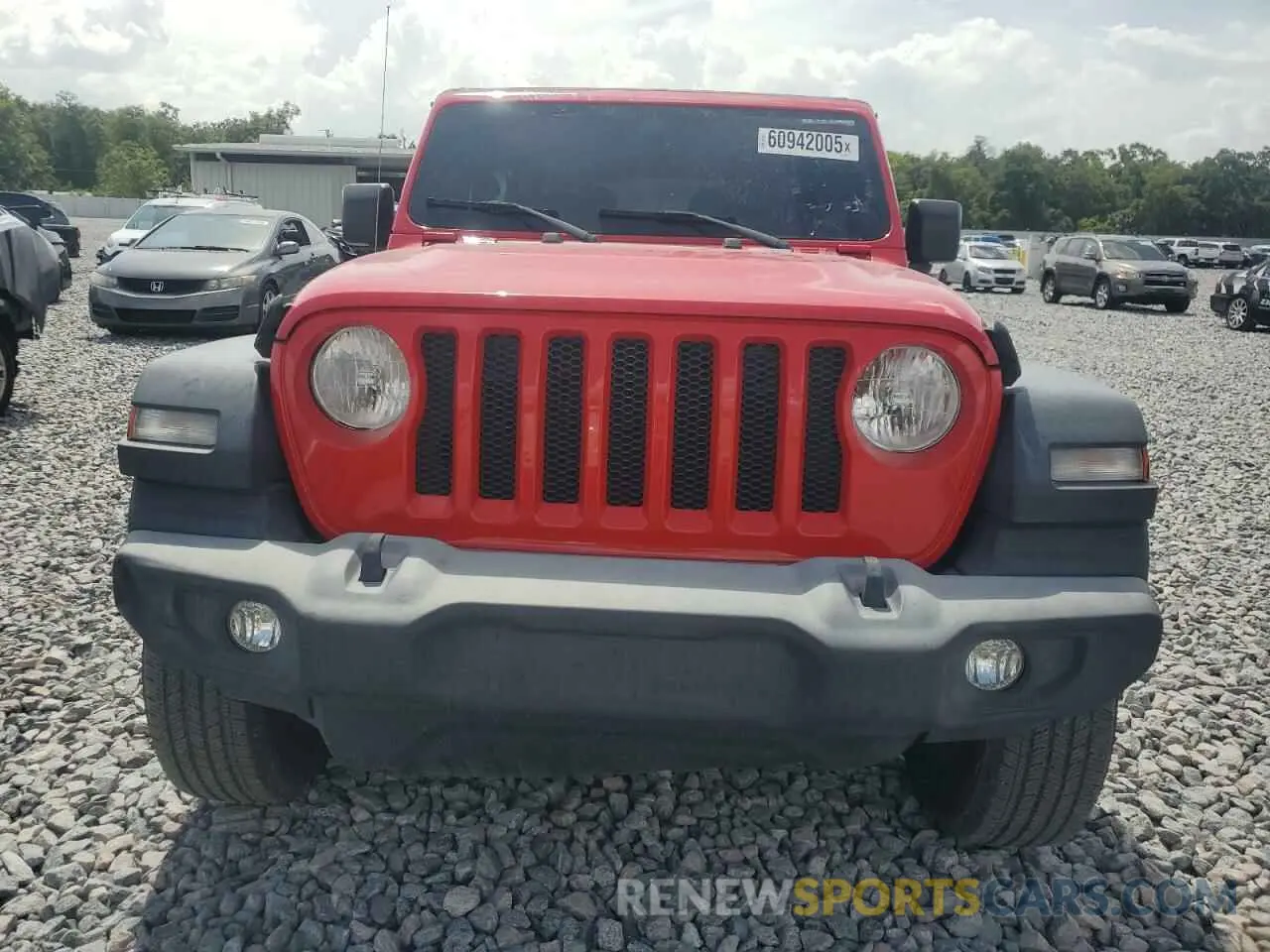 5 fotografías del automóvil dañado 1C4GJXAN0LW282320 JEEP WRANGLER 2020