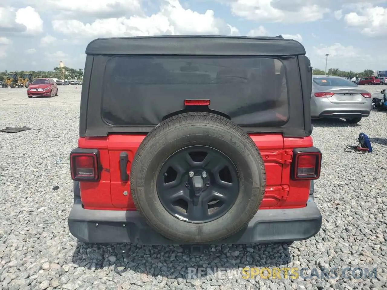 6 fotografías del automóvil dañado 1C4GJXAN0LW282320 JEEP WRANGLER 2020