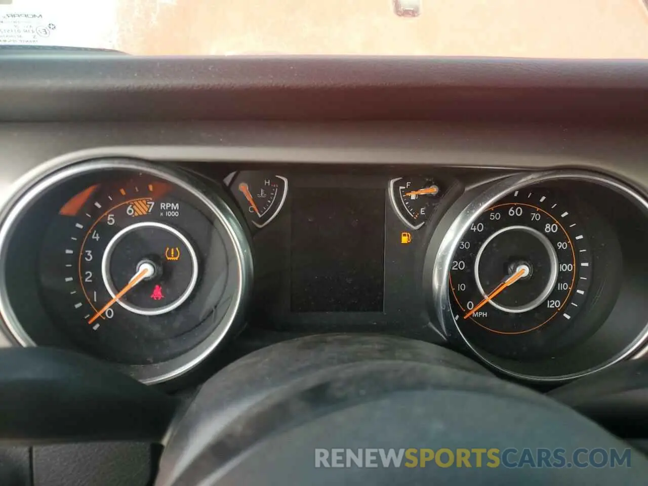9 fotografías del automóvil dañado 1C4GJXAN0LW282320 JEEP WRANGLER 2020
