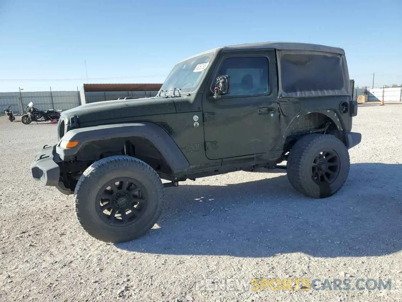 1 fotografías del automóvil dañado 1C4GJXAN2LW308691 JEEP WRANGLER 2020