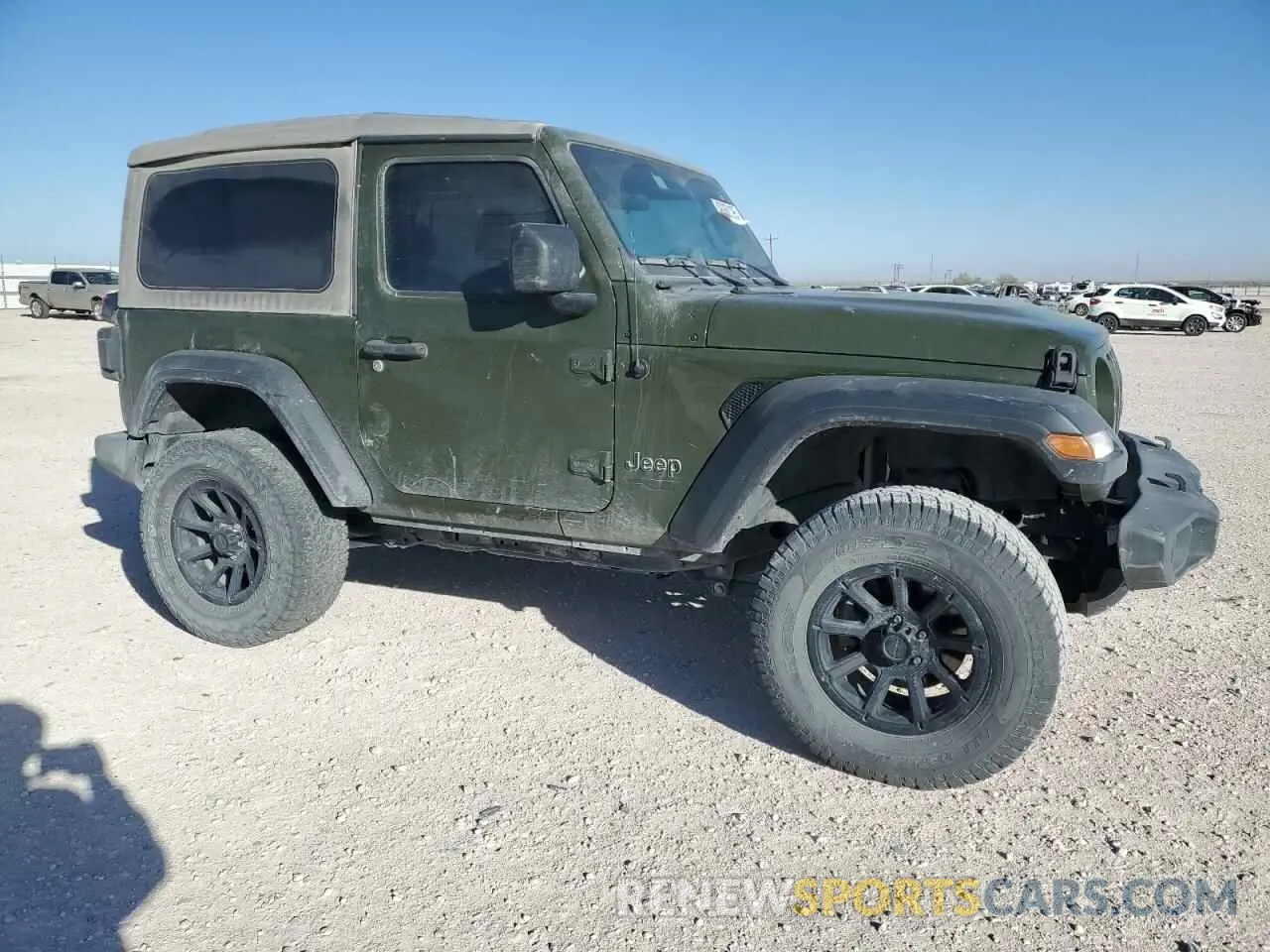 4 fotografías del automóvil dañado 1C4GJXAN2LW308691 JEEP WRANGLER 2020