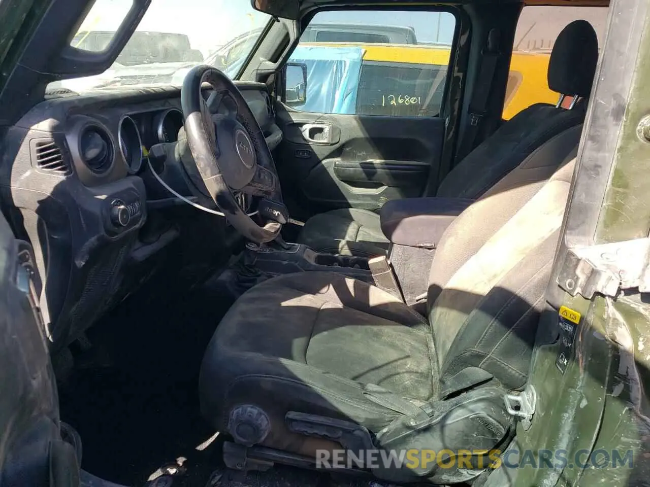 7 fotografías del automóvil dañado 1C4GJXAN2LW308691 JEEP WRANGLER 2020