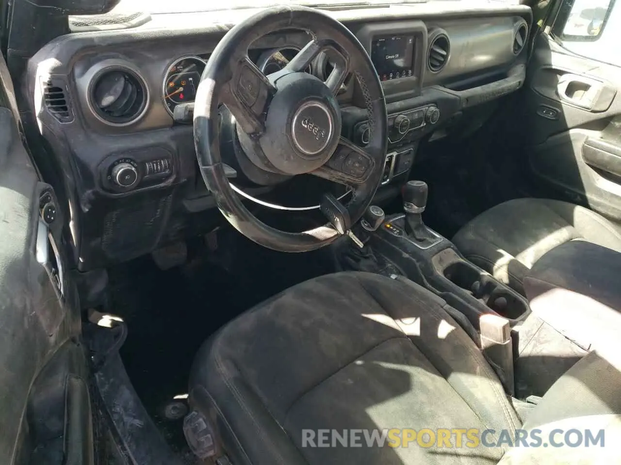 8 fotografías del automóvil dañado 1C4GJXAN2LW308691 JEEP WRANGLER 2020