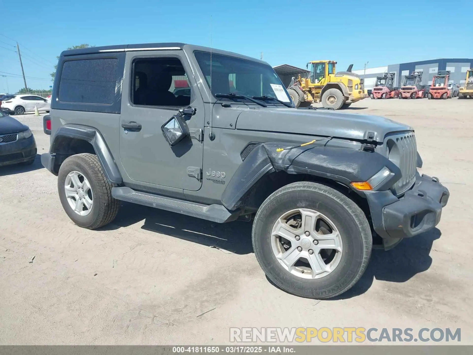 1 fotografías del automóvil dañado 1C4GJXAN4LW208110 JEEP WRANGLER 2020