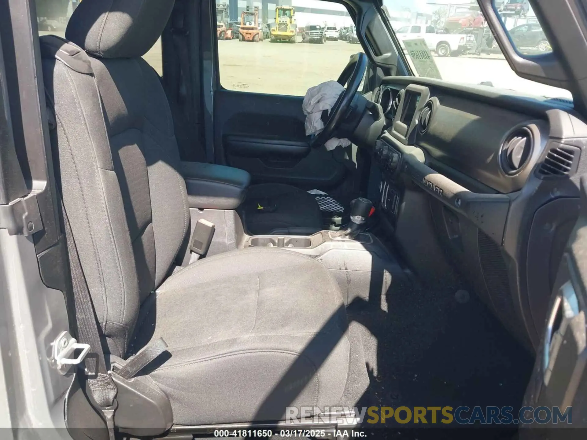 5 fotografías del automóvil dañado 1C4GJXAN4LW208110 JEEP WRANGLER 2020