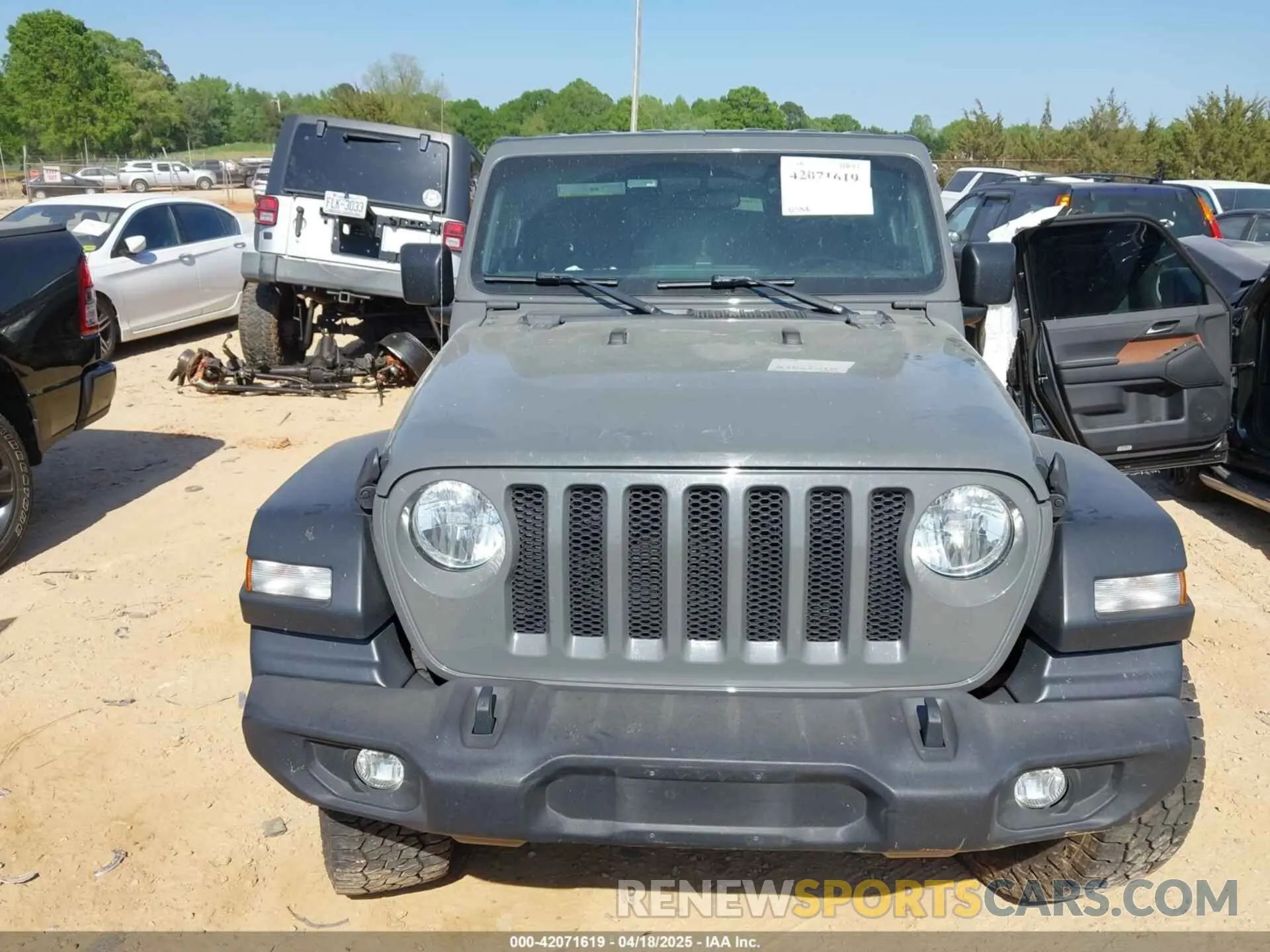 12 fotografías del automóvil dañado 1C4GJXAN5LW146068 JEEP WRANGLER 2020