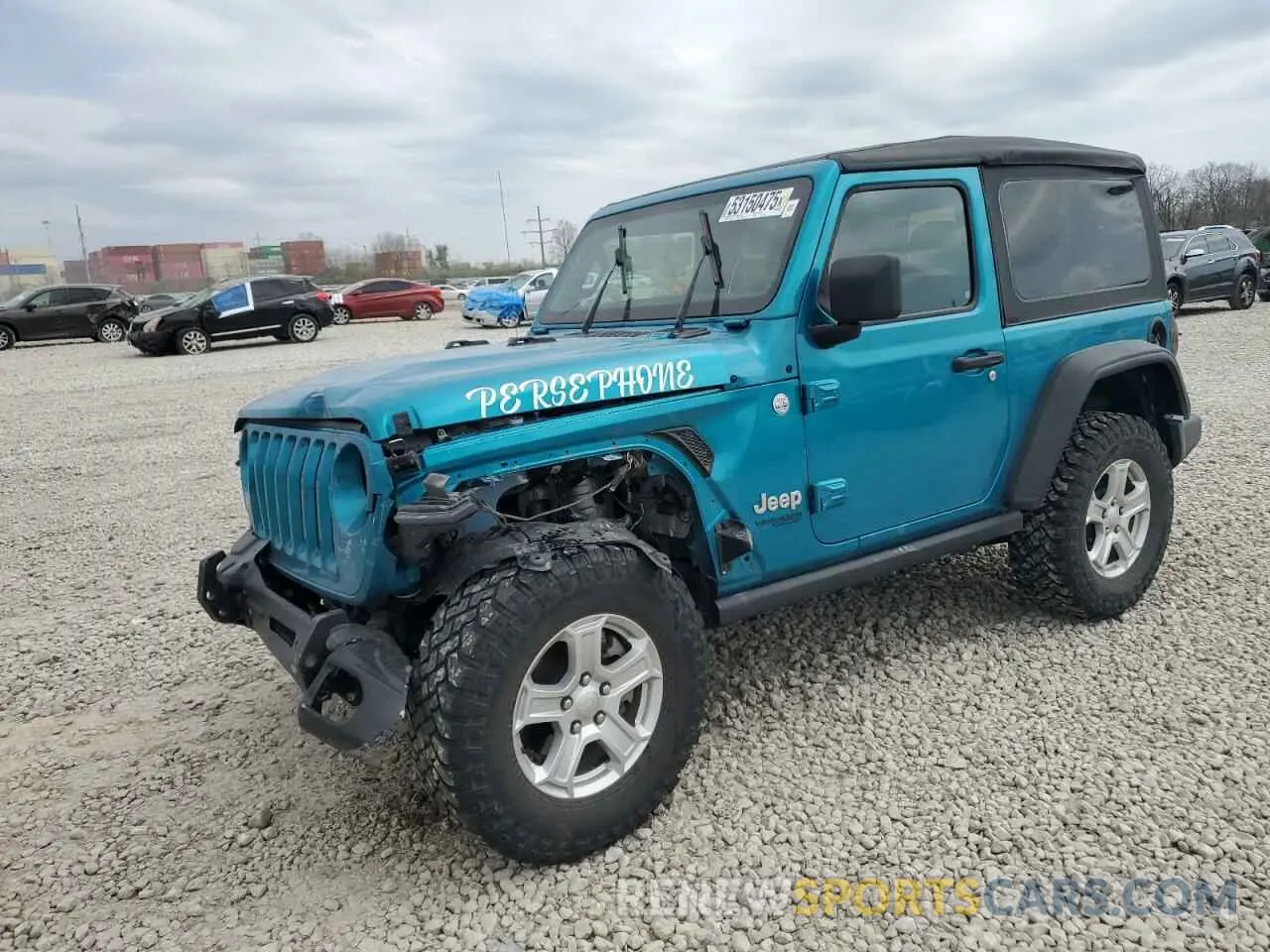 1 fotografías del automóvil dañado 1C4GJXAN9LW166548 JEEP WRANGLER 2020