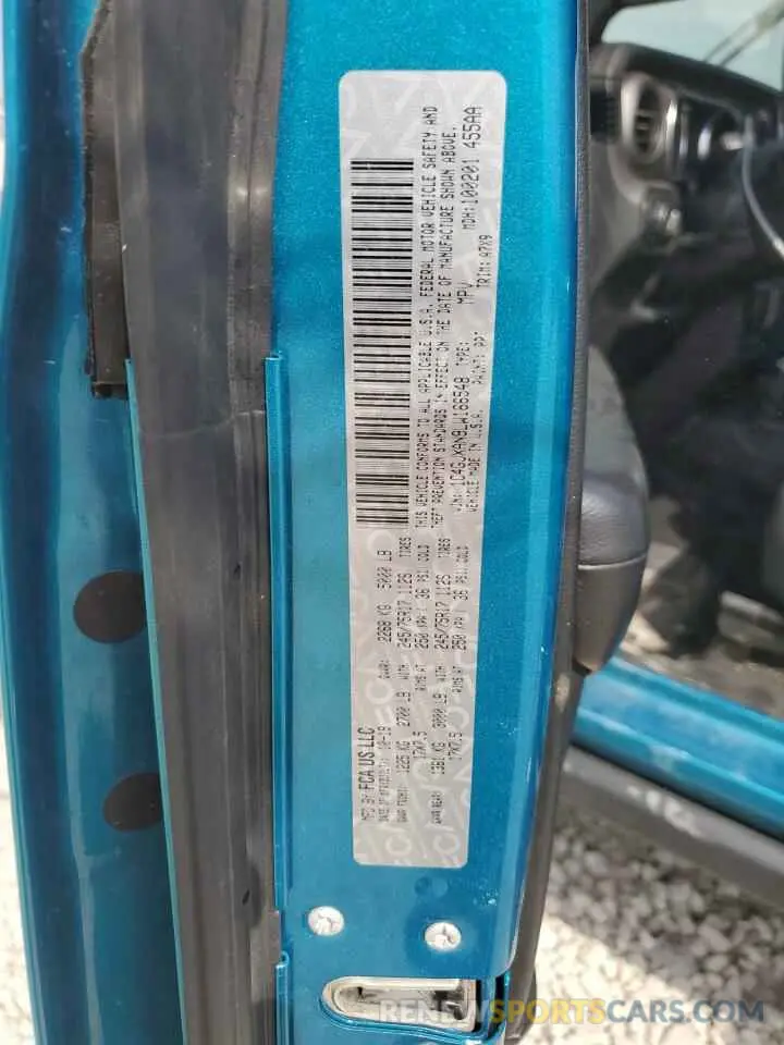 13 fotografías del automóvil dañado 1C4GJXAN9LW166548 JEEP WRANGLER 2020