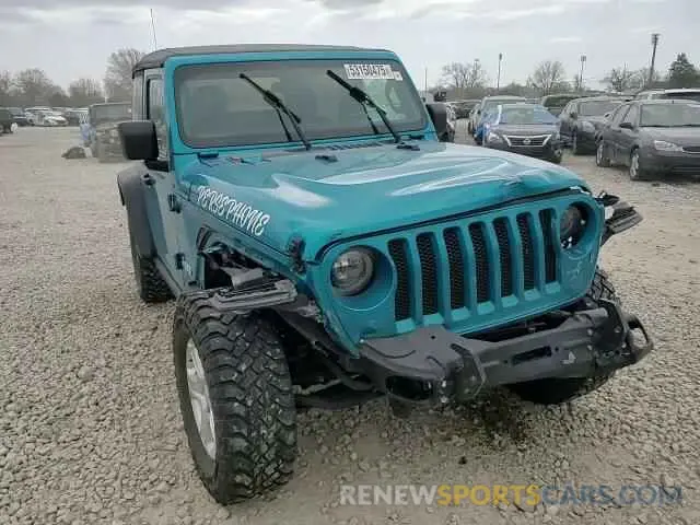 14 fotografías del automóvil dañado 1C4GJXAN9LW166548 JEEP WRANGLER 2020