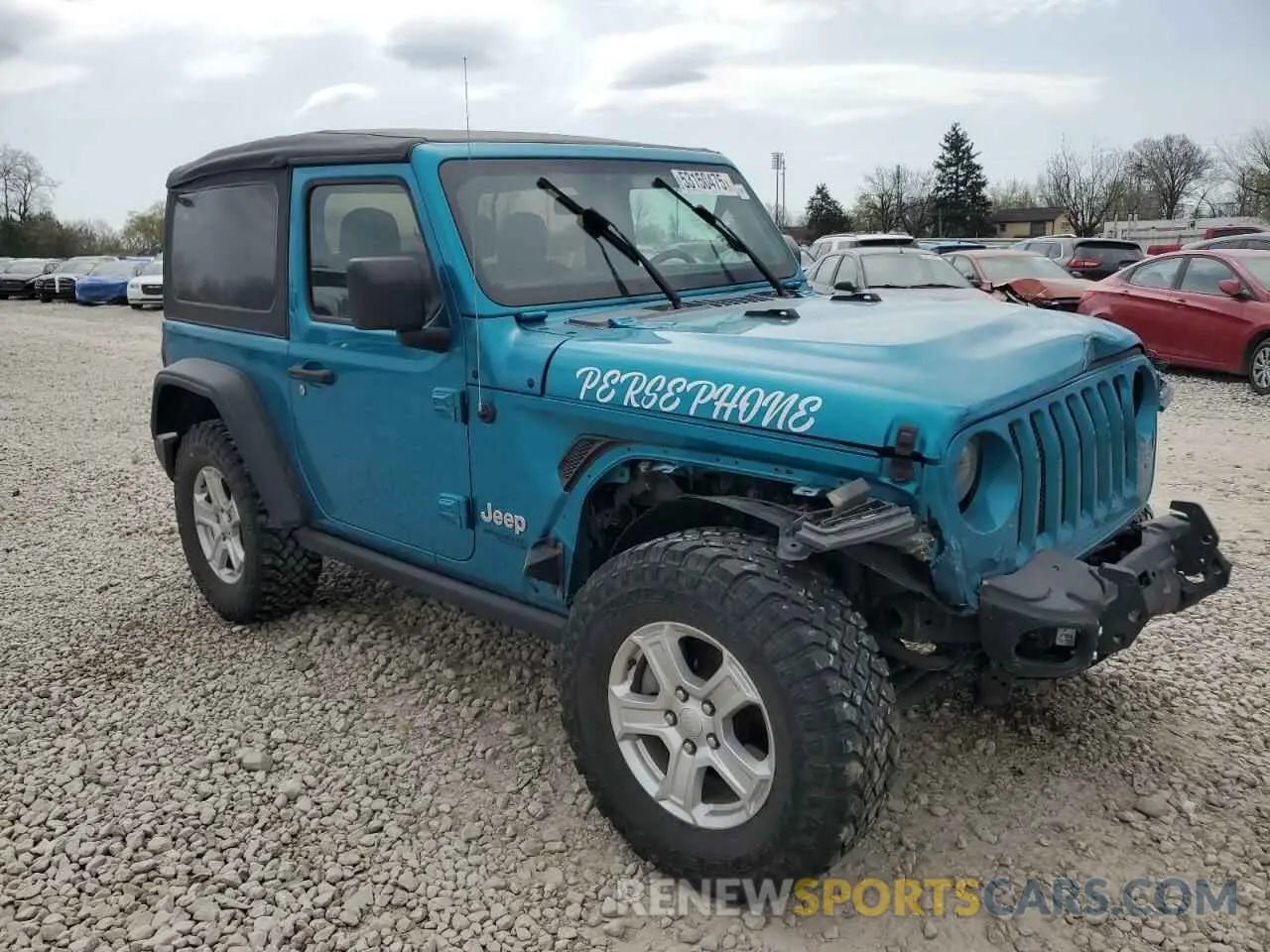 4 fotografías del automóvil dañado 1C4GJXAN9LW166548 JEEP WRANGLER 2020