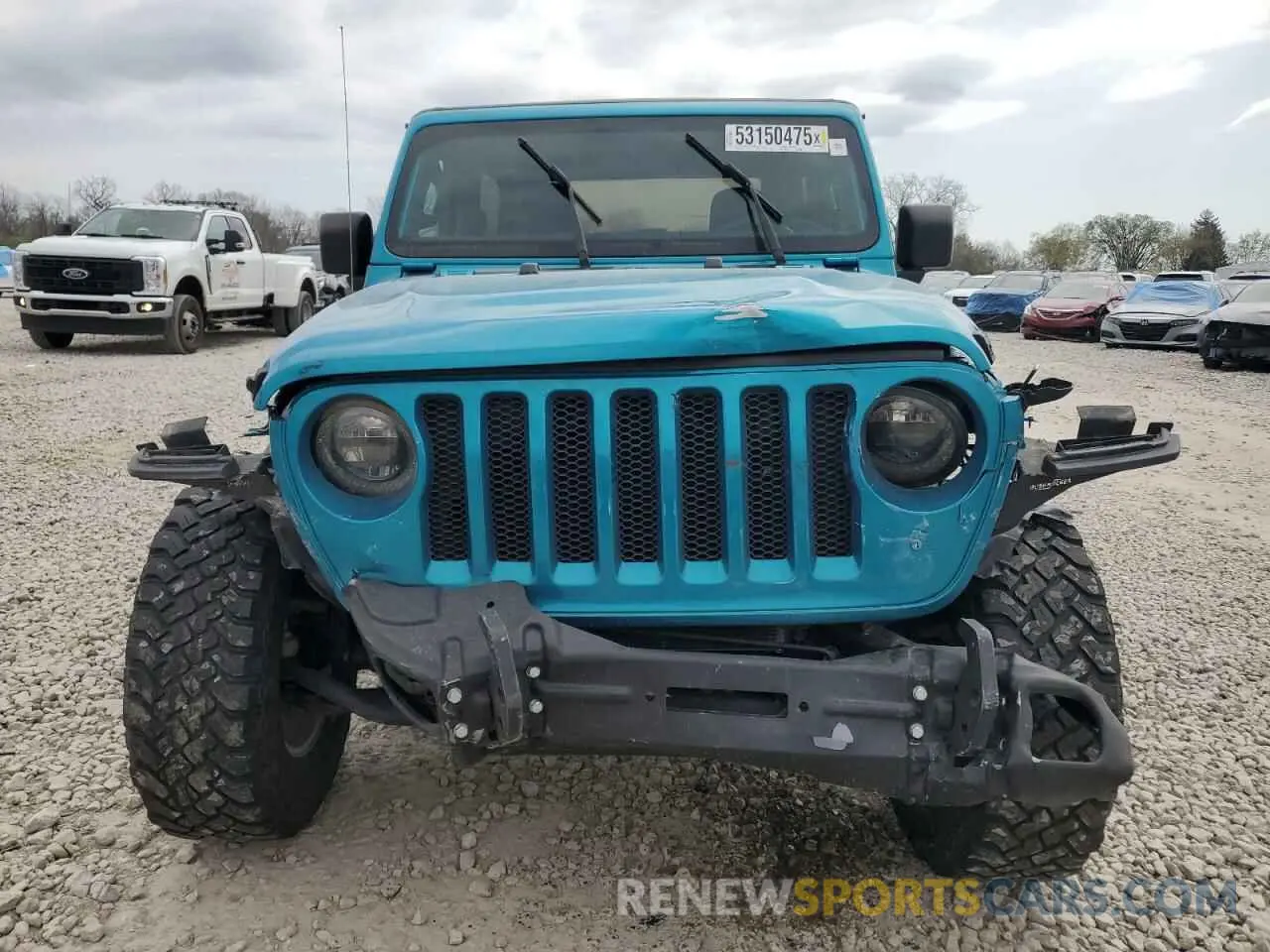5 fotografías del automóvil dañado 1C4GJXAN9LW166548 JEEP WRANGLER 2020