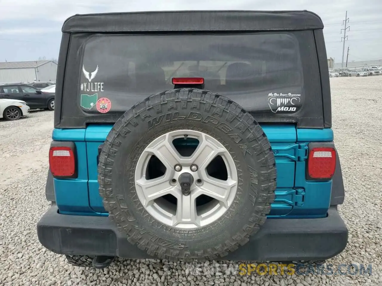 6 fotografías del automóvil dañado 1C4GJXAN9LW166548 JEEP WRANGLER 2020