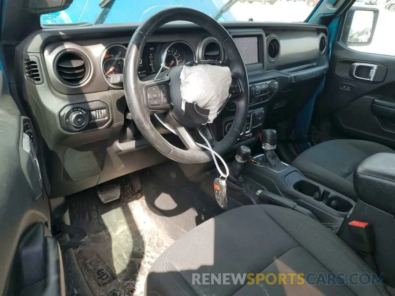 8 fotografías del automóvil dañado 1C4GJXAN9LW166548 JEEP WRANGLER 2020