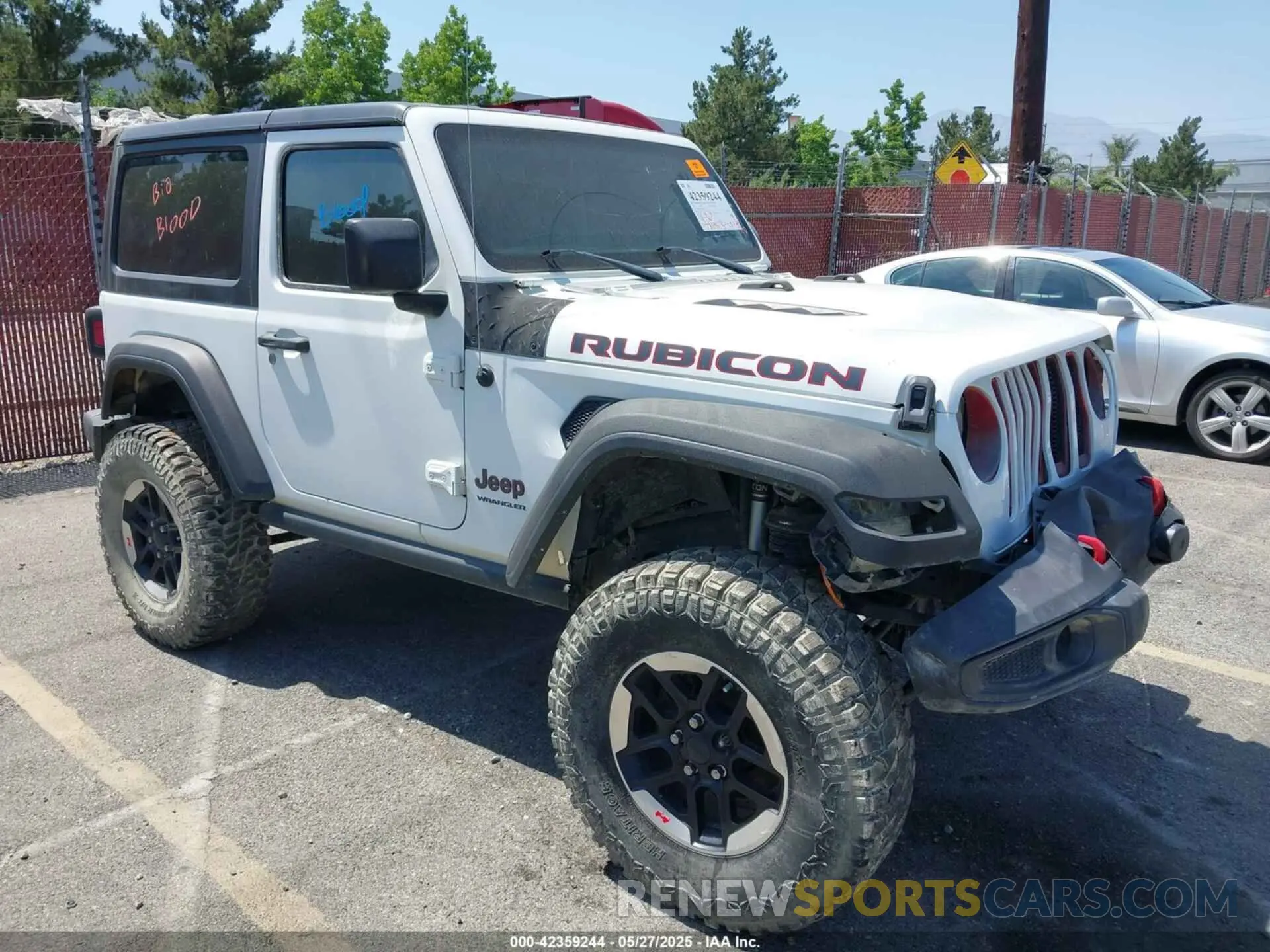 1 fotografías del automóvil dañado 1C4HJXCN4LW196557 JEEP WRANGLER 2020