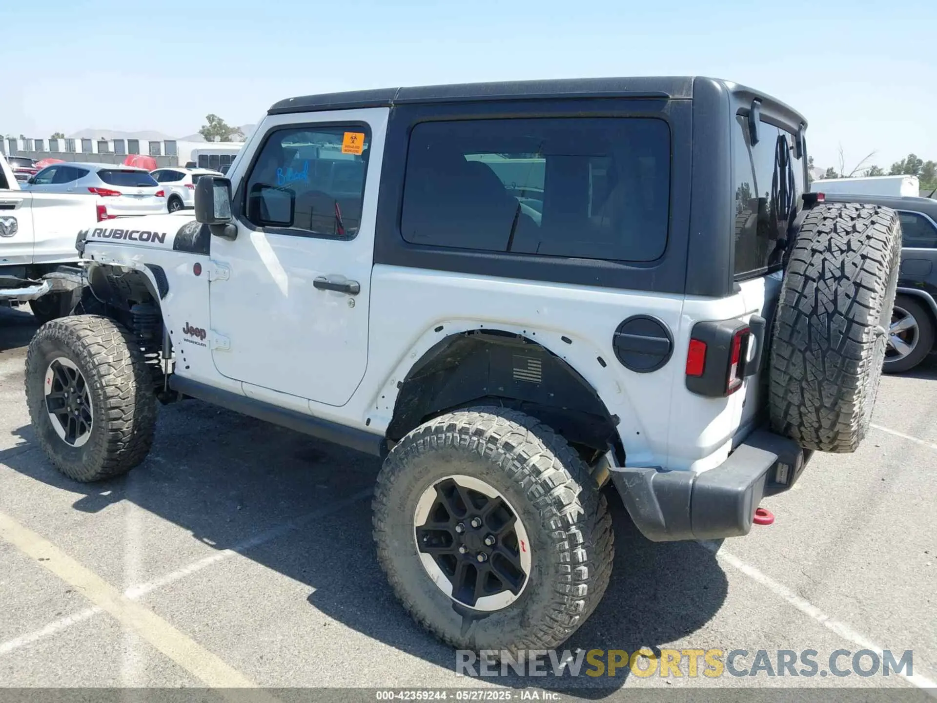 3 fotografías del automóvil dañado 1C4HJXCN4LW196557 JEEP WRANGLER 2020
