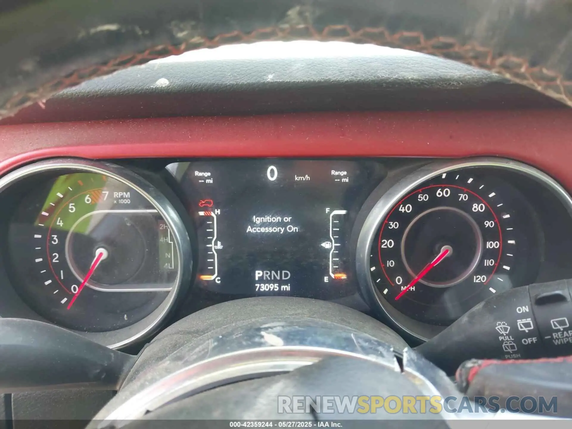 7 fotografías del automóvil dañado 1C4HJXCN4LW196557 JEEP WRANGLER 2020