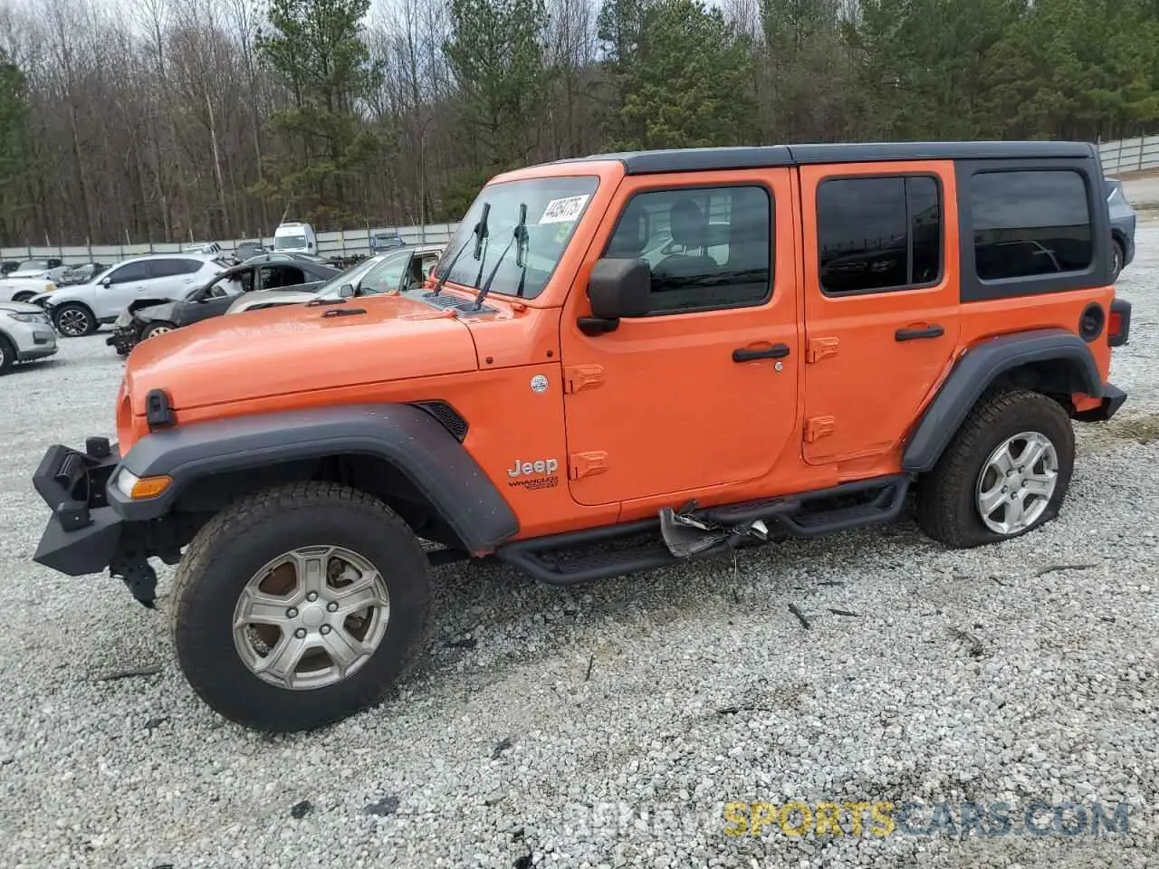 1 fotografías del automóvil dañado 1C4HJXDG0LW216819 JEEP WRANGLER 2020