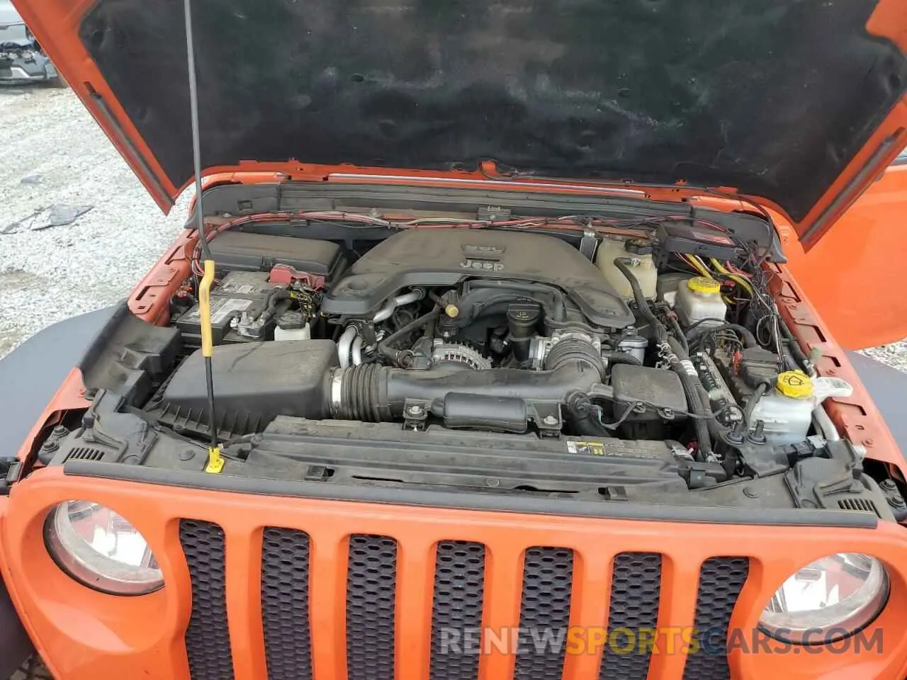 12 fotografías del automóvil dañado 1C4HJXDG0LW216819 JEEP WRANGLER 2020